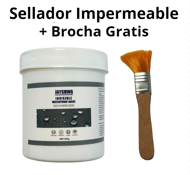 Sellador Impermeable de Grietas y Fugas + Brocha Gratis